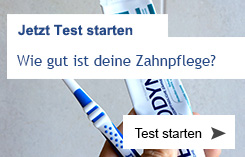 Zahnpflege Test starten